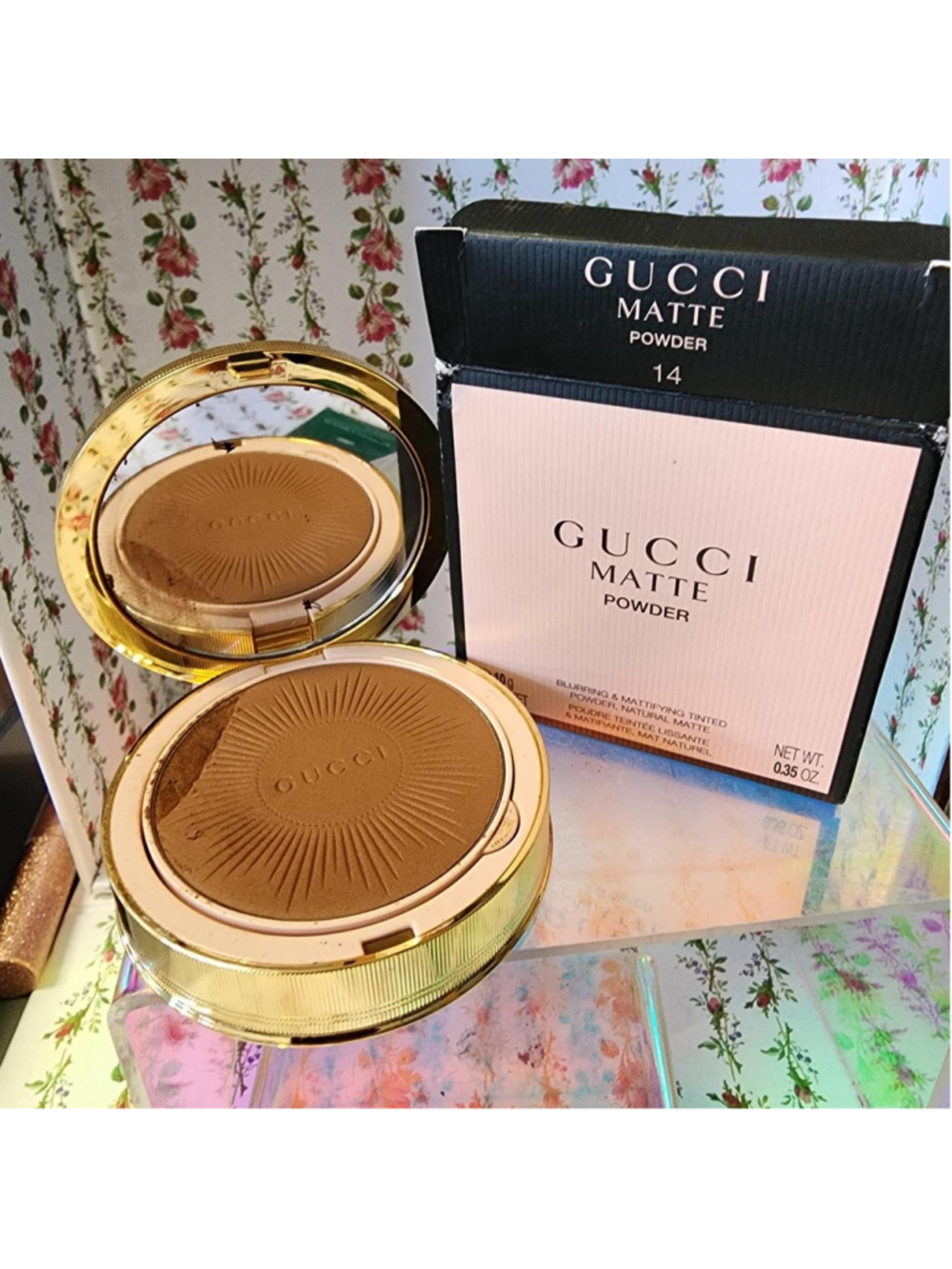 Gucci Matte Powder in shade 14
#gucci #matte